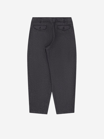 COMME DES GARCONS SHIRT Pantaloni con pinces in misto lana grigio