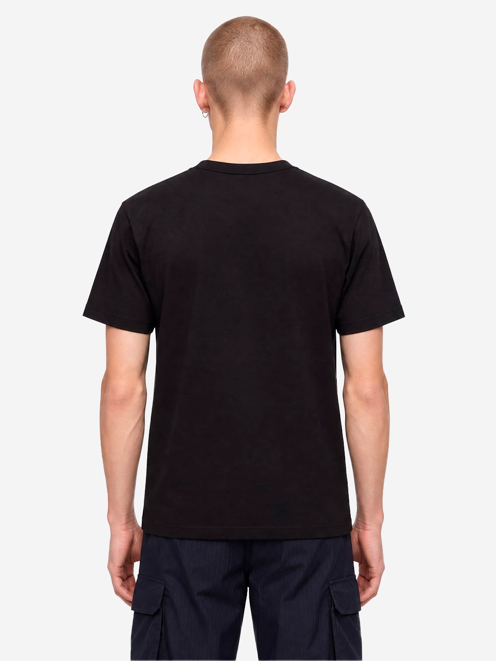 COMME DES GARCONS SHIRT T-shirt Paint splatter nera Nero Urbanstaroma