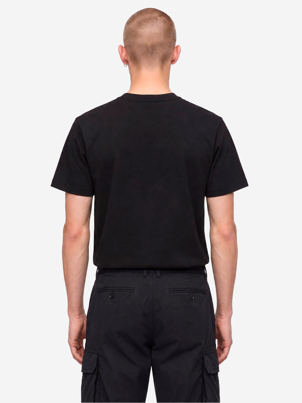 COMME DES GARCONS SHIRT T-shirt Paint splatter nera Nero Urbanstaroma