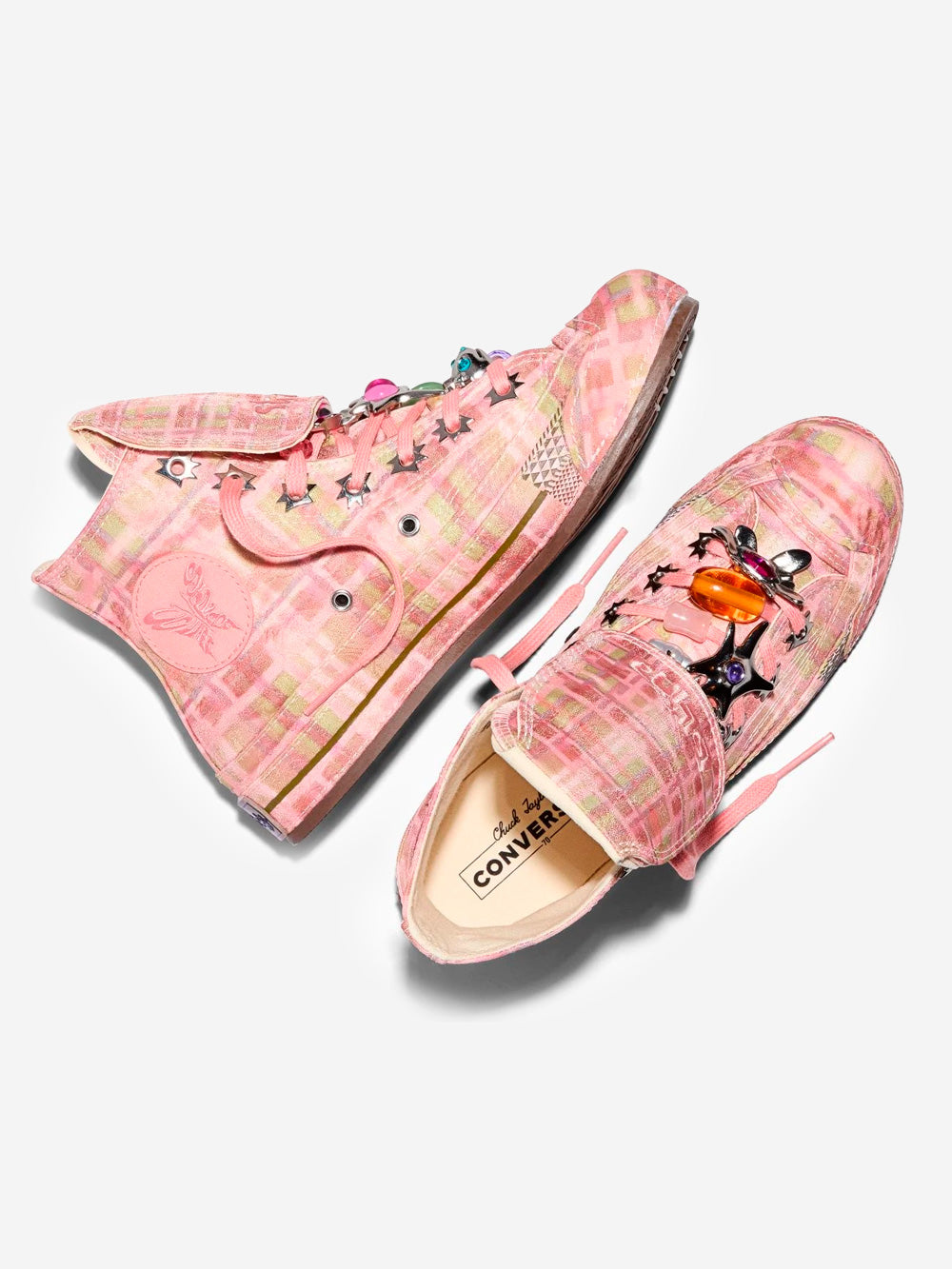 CONVERSE Chuck 70 Hi x Collina Strada 'Mellow Rose Fir Green' Rosa Urbanstaroma