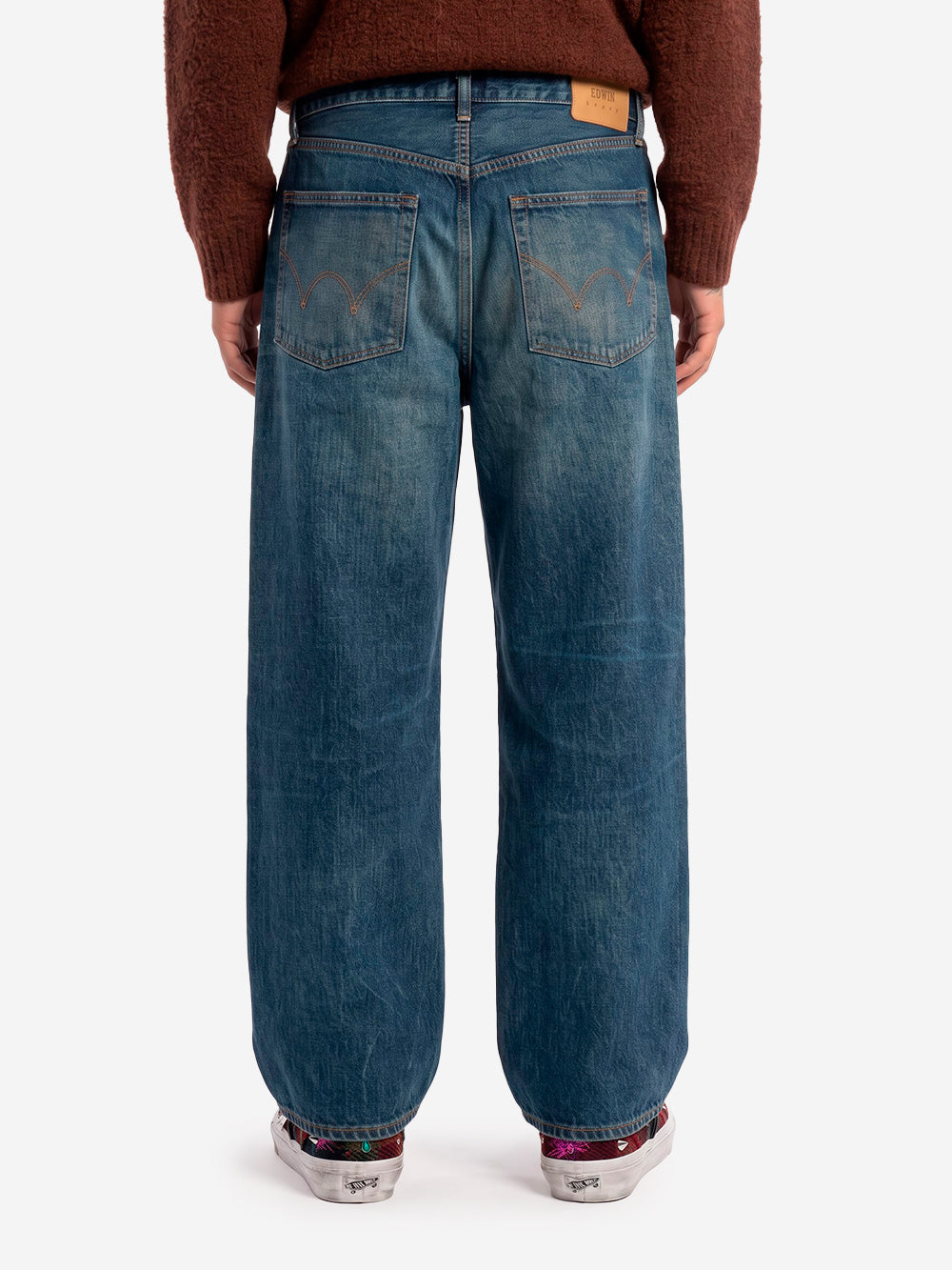EDWIN Jeans 'Wide Pant' cimosati blu Blu Urbanstaroma
