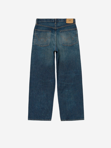 EDWIN Jeans 'Wide Pant' cimosati blu Blu