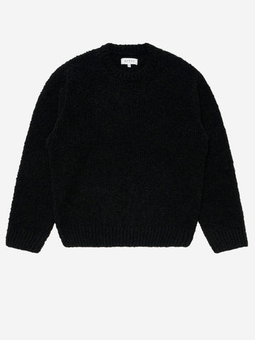 EDWIN Maglione nero testurizzato fuzzy Nero