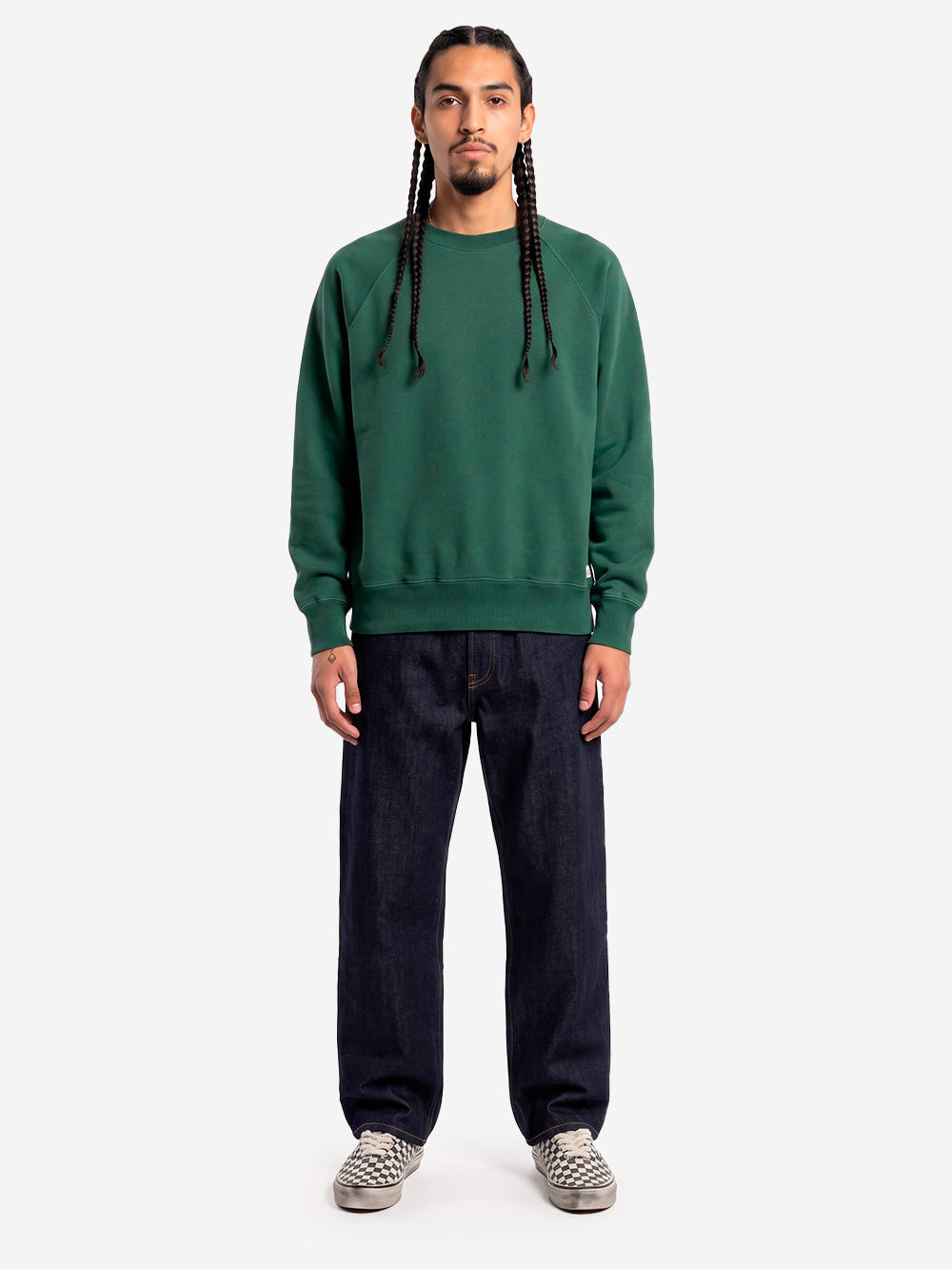 EDWIN Jeans Loose fit blu unwashed Denim Urbanstaroma