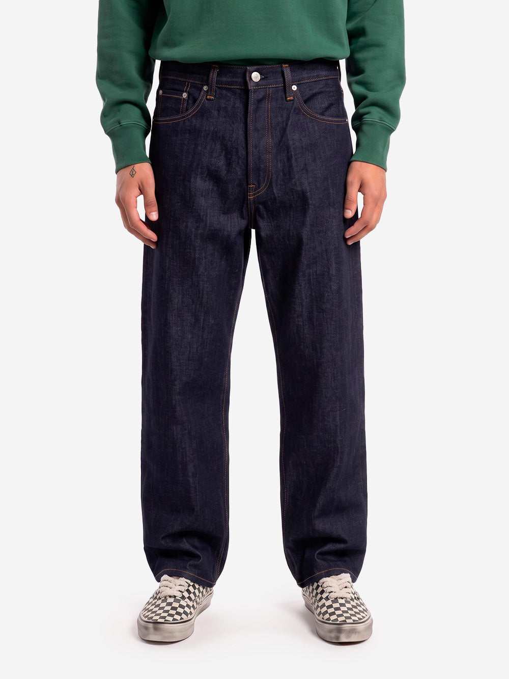EDWIN Jeans Loose fit blu unwashed Denim Urbanstaroma