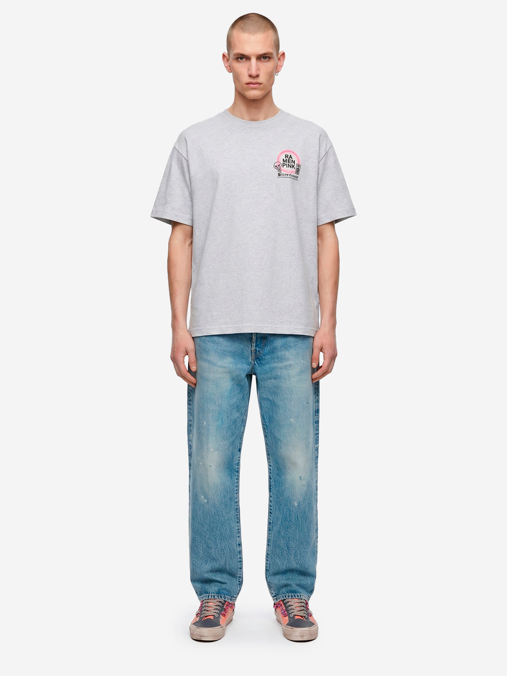 EDWIN Loose Jeans cimosati blu medio Denim Urbanstaroma