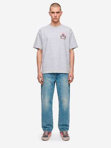 EDWIN Loose Jeans cimosati blu medio Denim