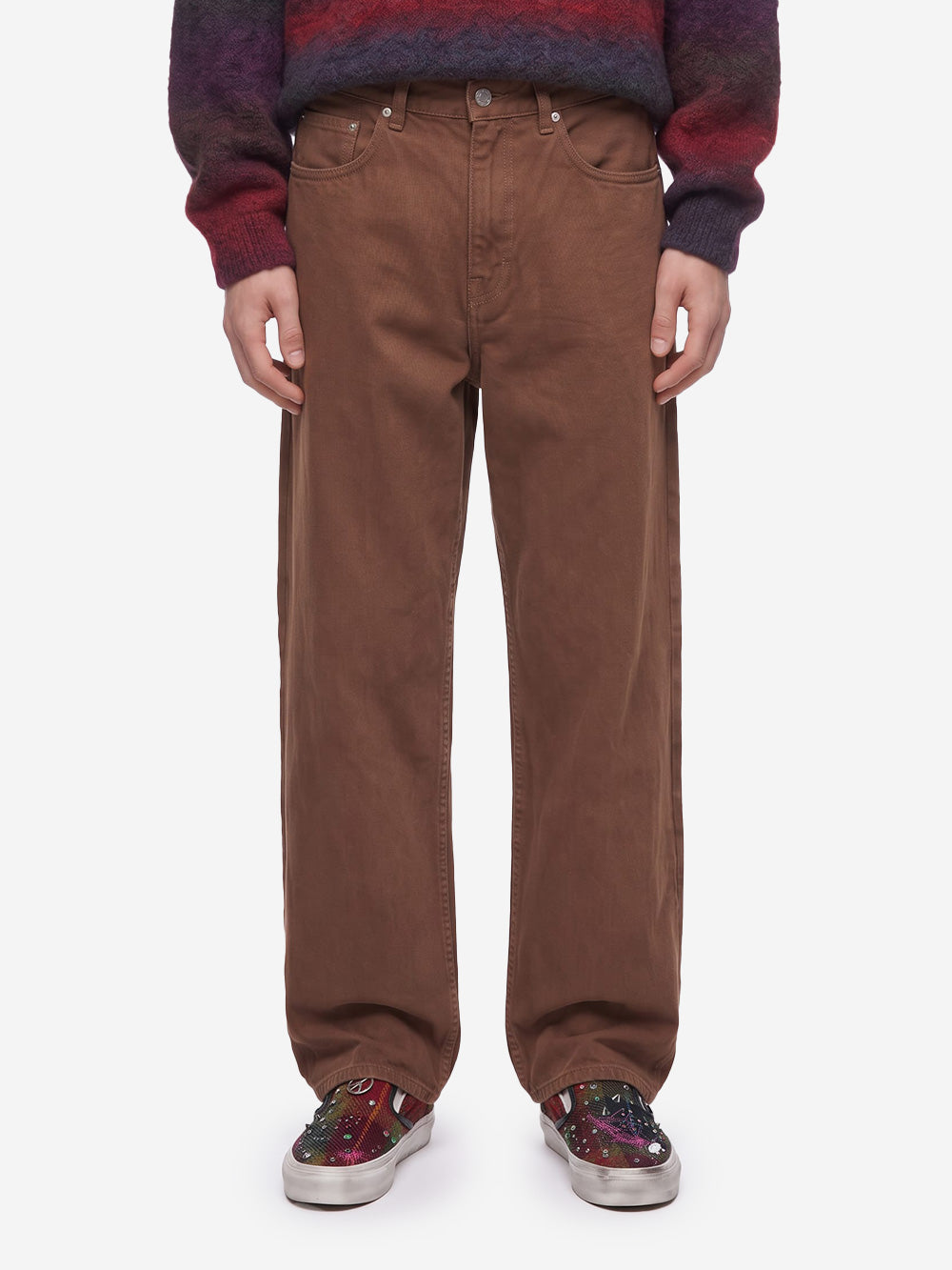 EDWIN Jeans wide fit Japan marrone Marrone Urbanstaroma
