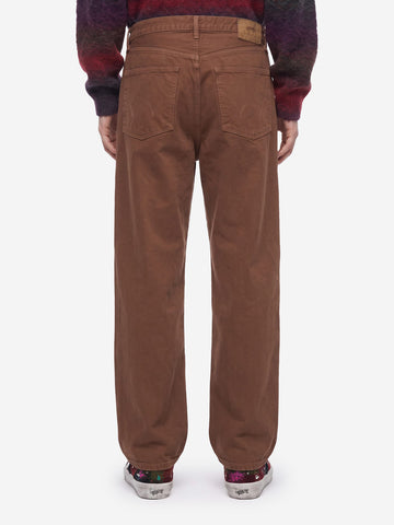 EDWIN Jeans wide fit Japan marrone Marrone