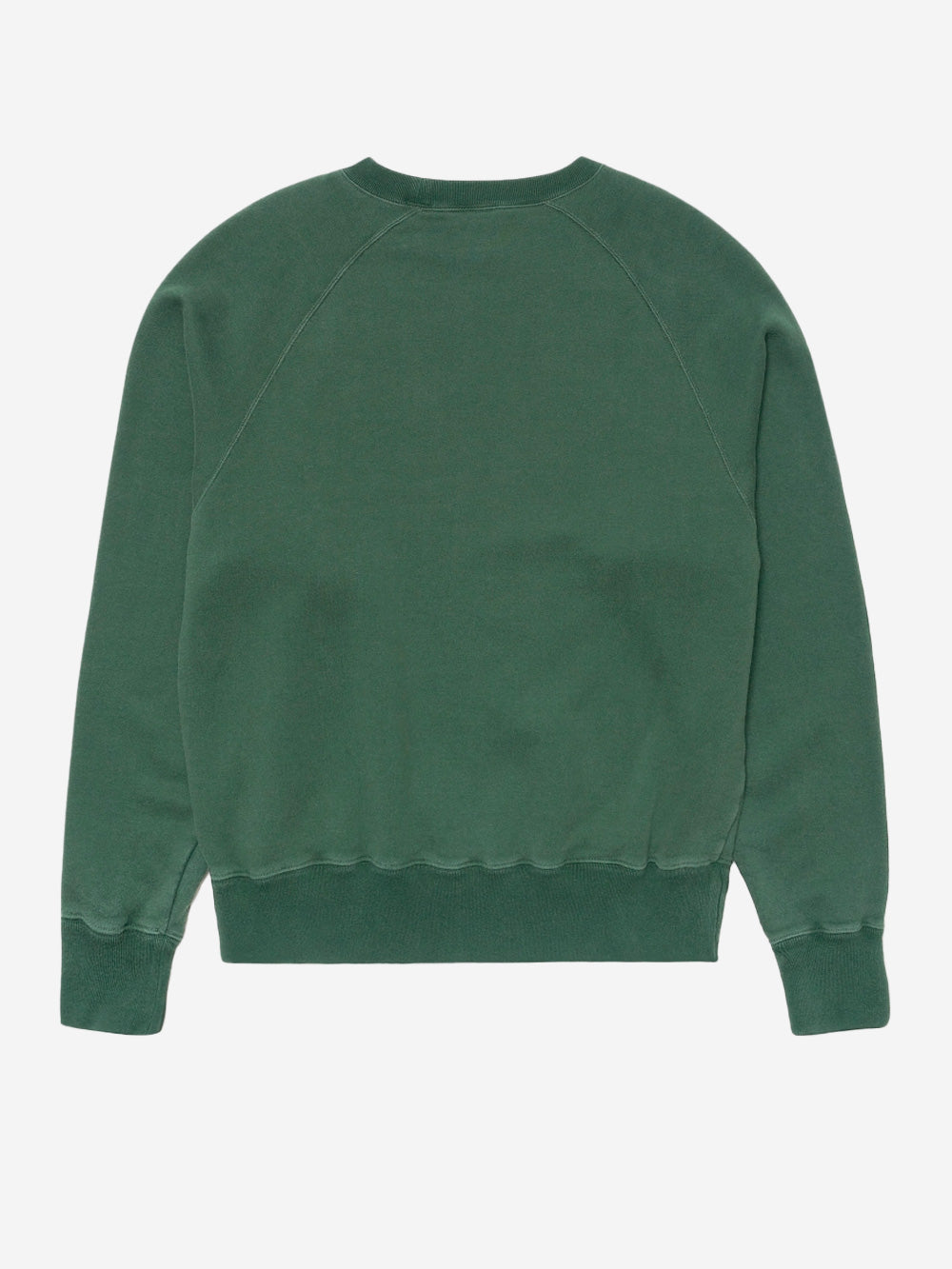 EDWIN Felpa girocollo verde con maniche raglan Verde Urbanstaroma