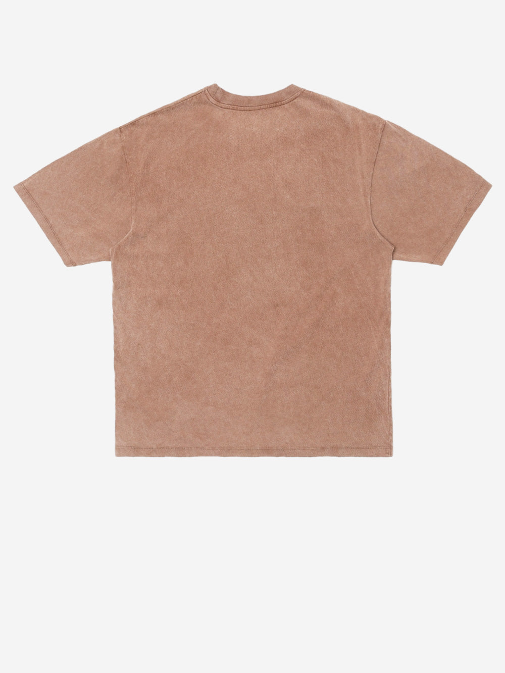 EDWIN T-shirt marrone 'Axiom' lavaggio fade-out Fango Urbanstaroma