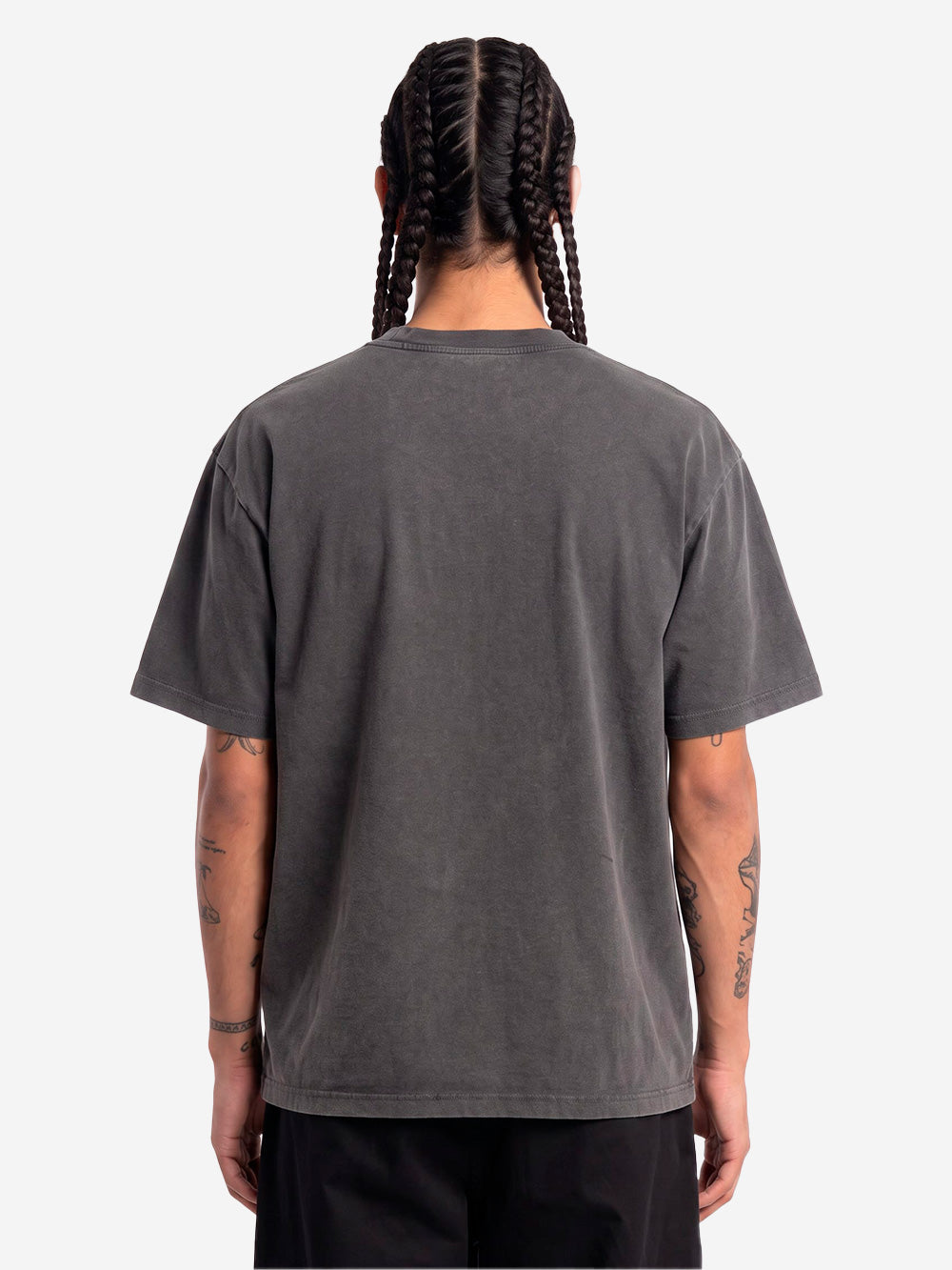 EDWIN T-shirt grigia 'Axiom' lavaggio fade-out grigio Urbanstaroma