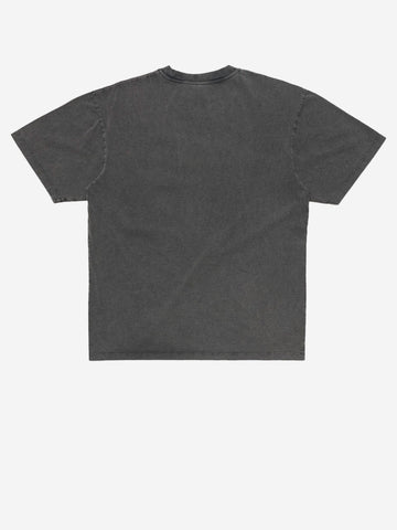 EDWIN T-shirt grigia 'Axiom' lavaggio fade-out grigio