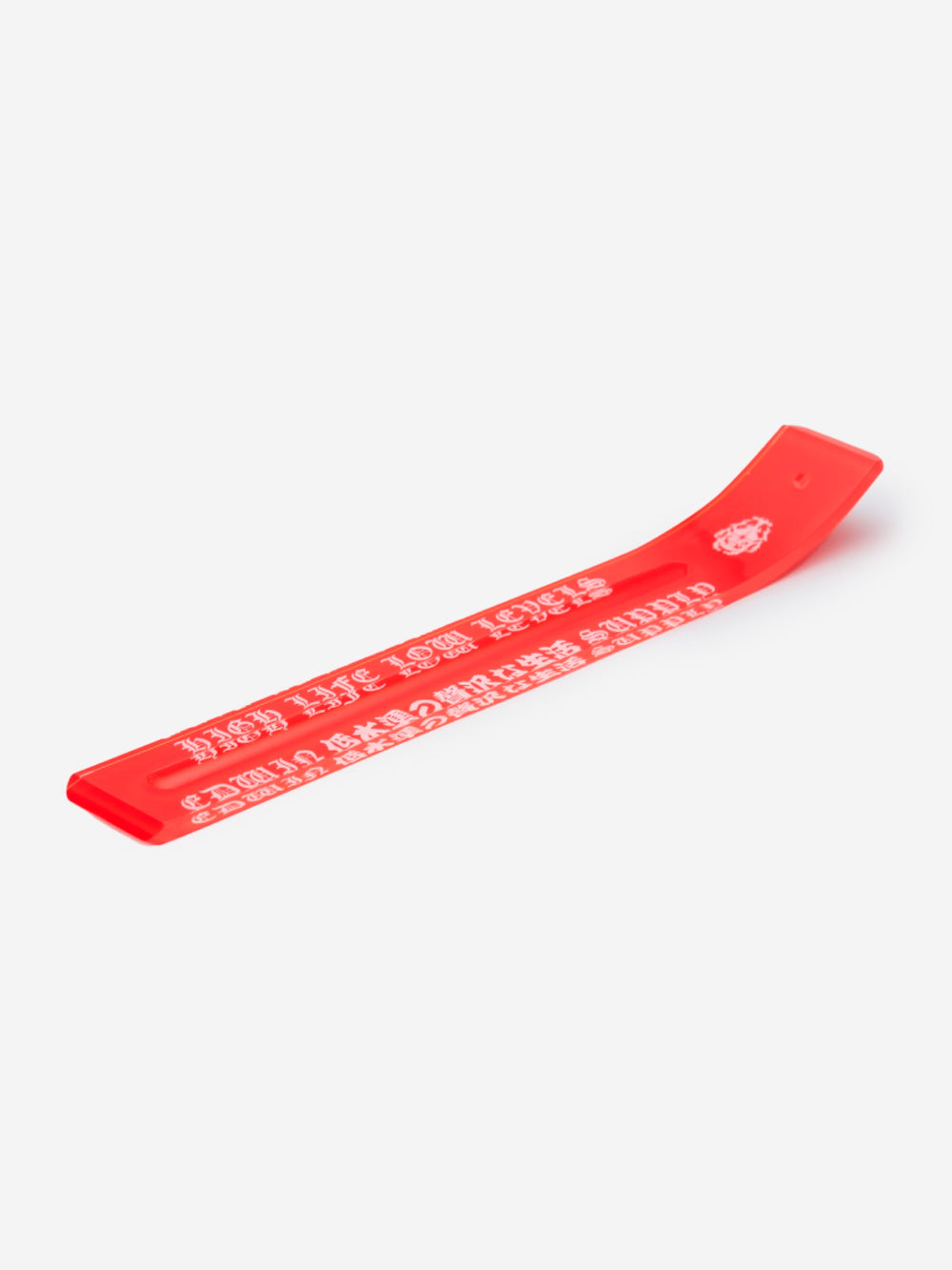 EDWIN Porta incenso con grafica Rosso Urbanstaroma