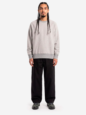EDWIN Pantaloni neri 'Painter' in cotone moleskin Nero