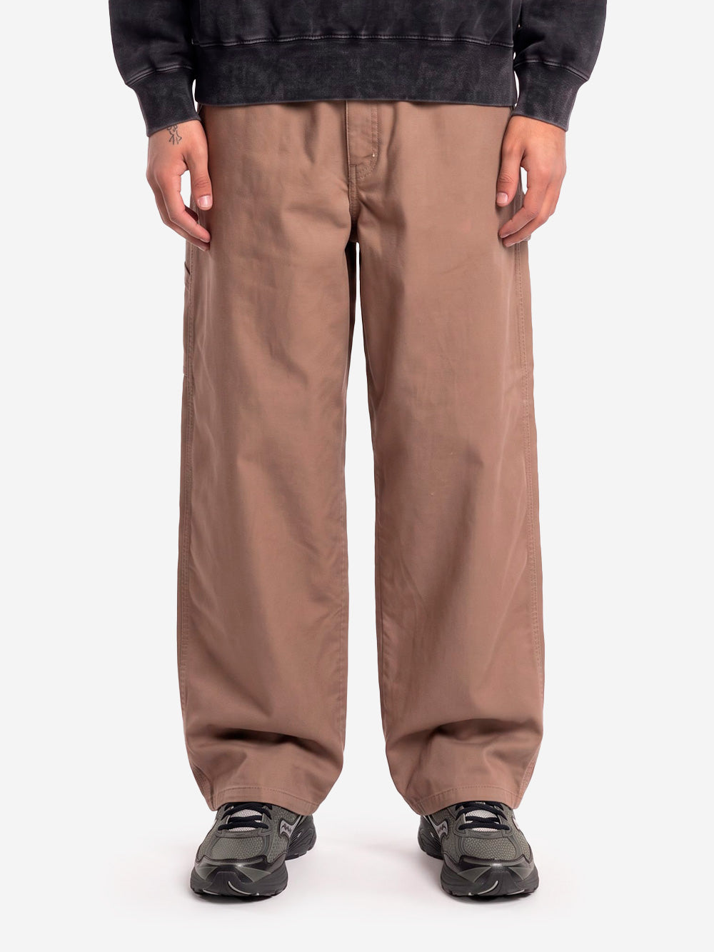 EDWIN Pantaloni 'Painter' in cotone moleskin Marrone Urbanstaroma