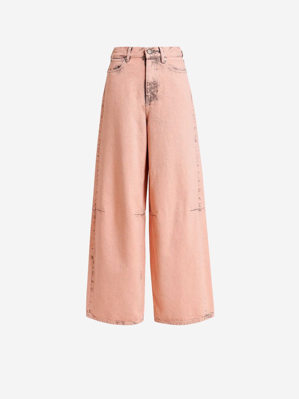 ESSENTIEL ANTWERP Jeans a Gamba Ampia Pesca Chiaro Effetto Vissuto Rosa pesca Urbanstaroma