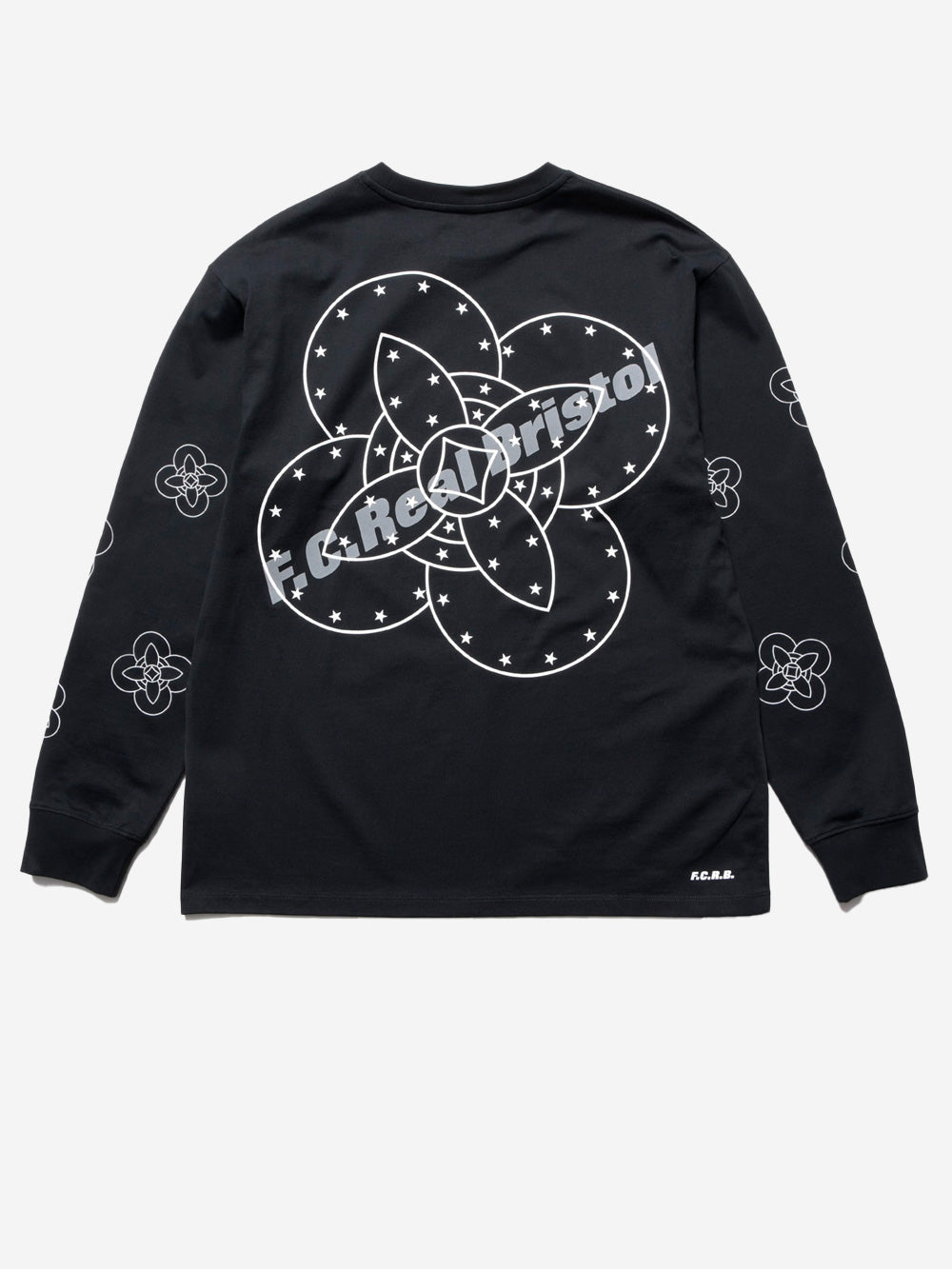 F.C. REAL BRISTOL T-Shirt a manica lunga 56Stars nera Nero Urbanstaroma