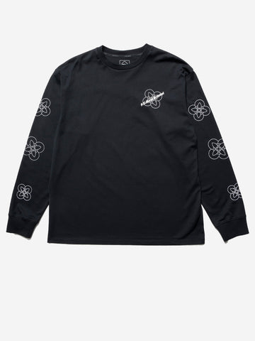 F.C. REAL BRISTOL T-Shirt a manica lunga 56Stars nera Nero