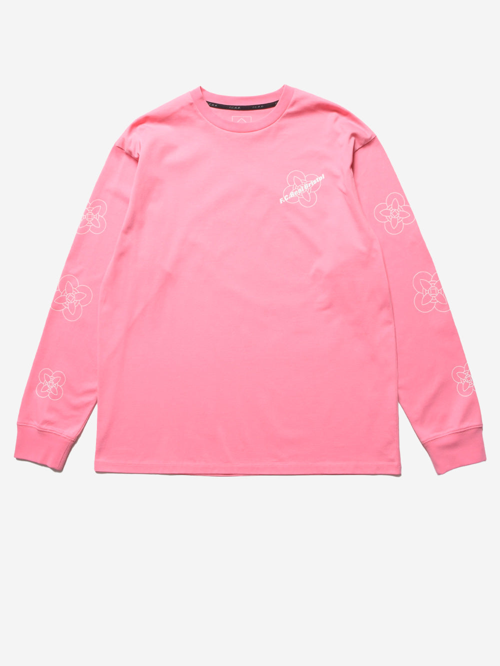 F.C. REAL BRISTOL T-Shirt a manica lunga 56Stars rosa Rosa Urbanstaroma