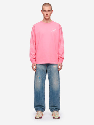 F.C. REAL BRISTOL T-Shirt a manica lunga 56Stars rosa Rosa