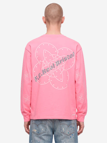 F.C. REAL BRISTOL T-Shirt a manica lunga 56Stars rosa Rosa