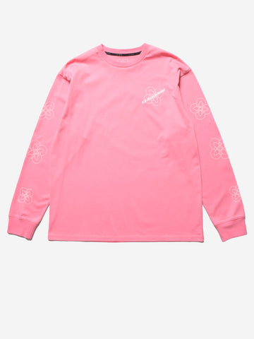 F.C. REAL BRISTOL T-Shirt a manica lunga 56Stars rosa Rosa