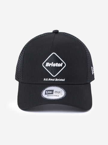 F.C. REAL BRISTOL Cappello New Era emblem in mesh nero Nero
