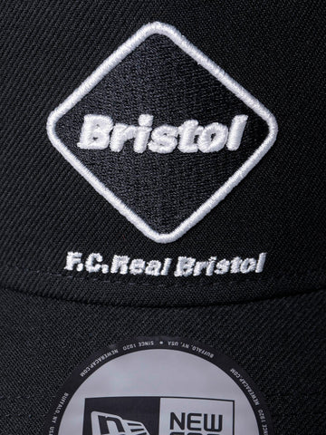 F.C. REAL BRISTOL Cappello New Era emblem in mesh nero Nero