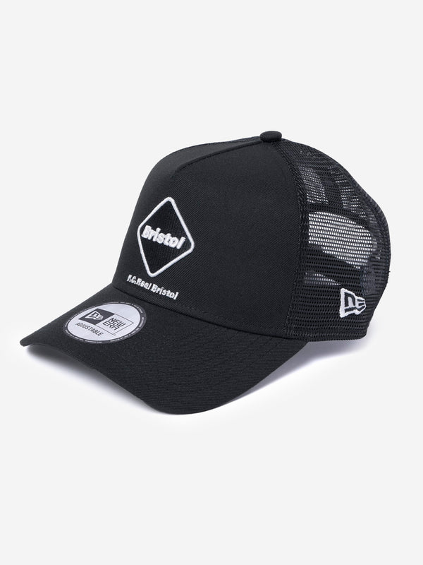F.C. REAL BRISTOL New Era Emblem Black Mesh Cap Black FCRB-262126