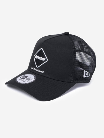 F.C. REAL BRISTOL Cappello New Era emblem in mesh nero Nero