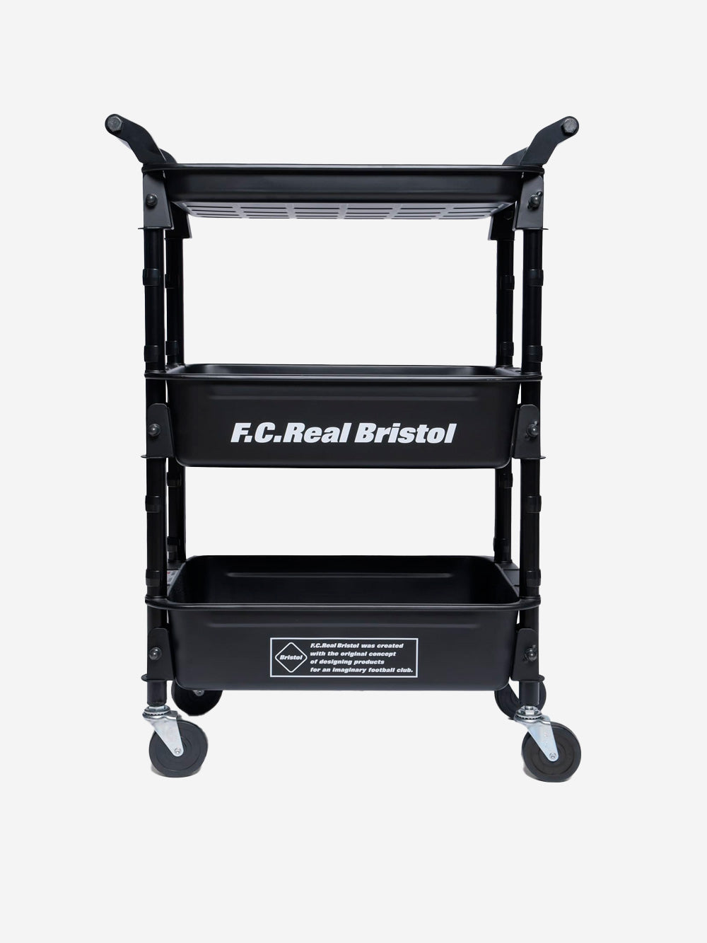 F.C. REAL BRISTOL Carrello per attrezzi Nero Urbanstaroma