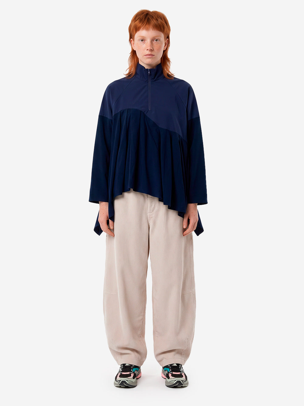 F/CE Blusa Solotex Tech Zip Navy Urbanstaroma
