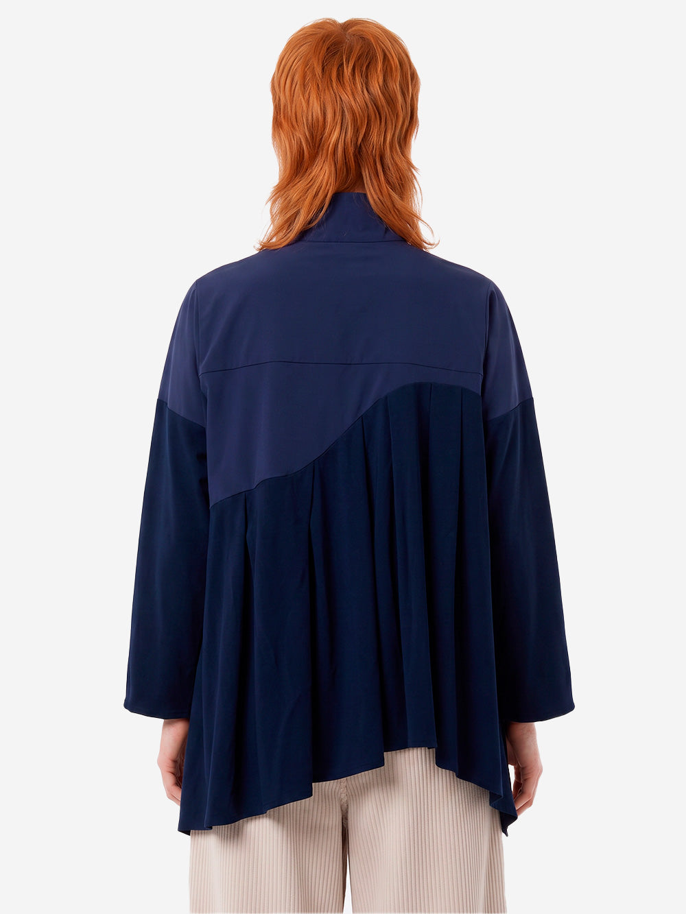 F/CE Blusa Solotex Tech Zip Navy Urbanstaroma