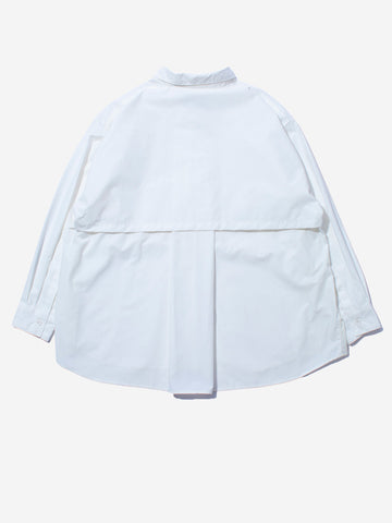 F/CE Overshirt funzionale bianca Water Repellent Bianco