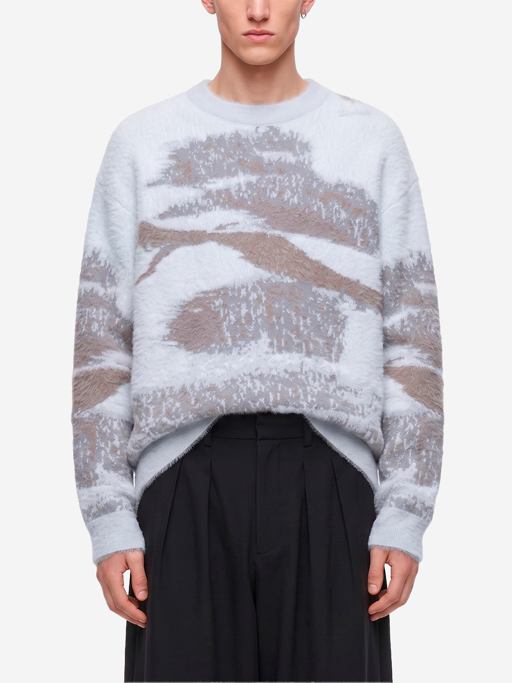 F/CE Maglione in misto lana Bianco Urbanstaroma