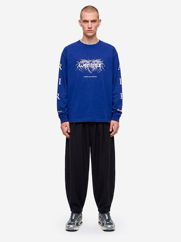 F/CE T-Shirt Manica Lunga blu 'Re Wreconize' Blu