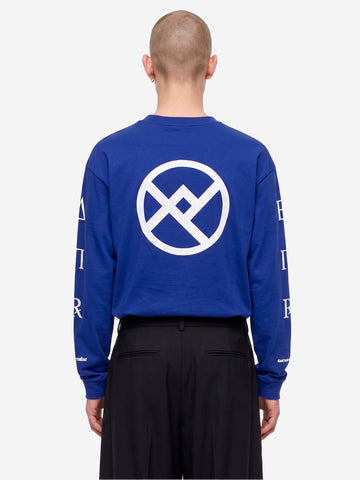 F/CE T-Shirt Manica Lunga blu 'Re Wreconize' Blu