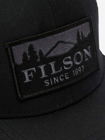 FILSON Cappello logger in mesh nero Nero