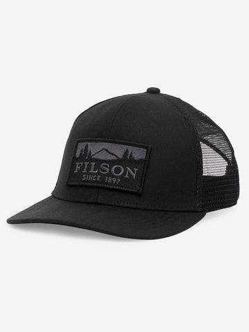 FILSON Cappello logger in mesh nero Nero