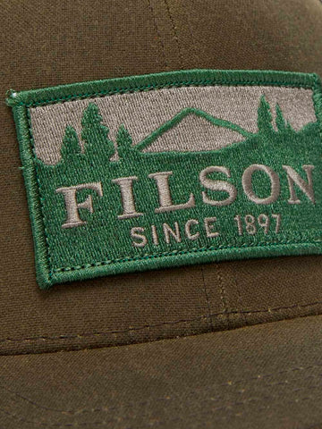 FILSON Cappello Logger in mesh verde Verde