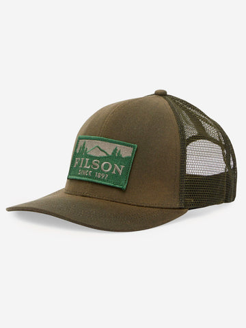 FILSON Cappello Logger in mesh verde Verde