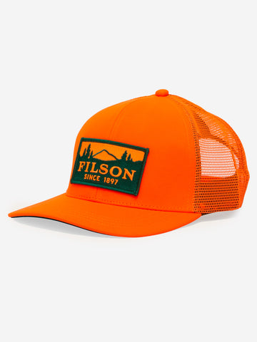 FILSON Cappello Logger in mesh arancione arancione