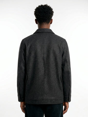 FILSON Giacca Cruiser in lana Mackinaw nera Nero