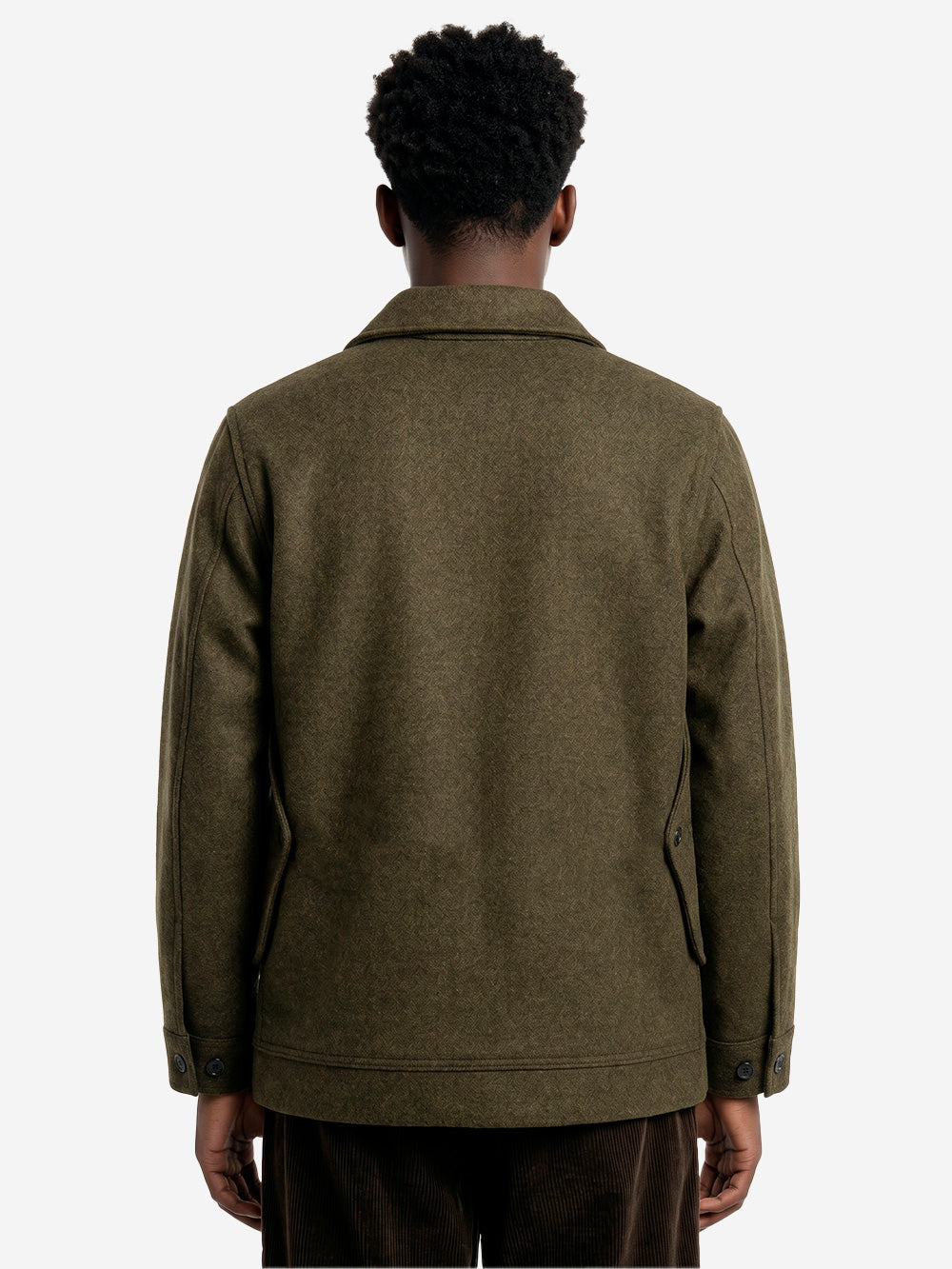 FILSON Giacca Cruiser in lana Mackinaw verde Verde Urbanstaroma