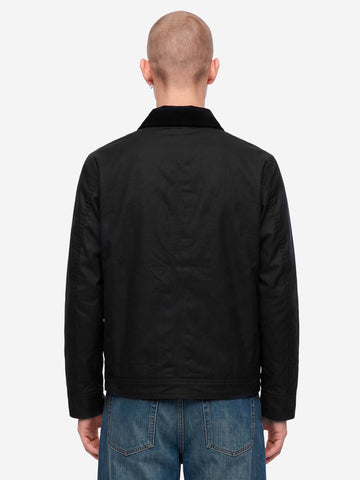 FILSON Giacca in cotone cerato Journeyman Nero