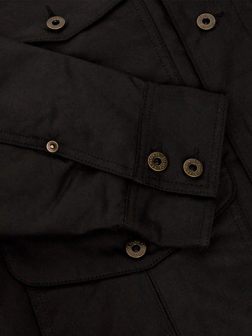 FILSON Giacca in cotone cerato Journeyman Nero