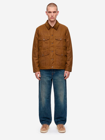 FILSON Giacca in cotone shelter Journeyman Marrone chiaro