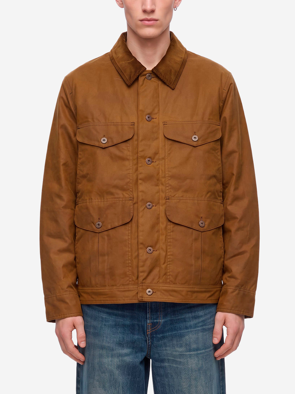 FILSON Giacca in cotone shelter Journeyman Marrone chiaro Urbanstaroma