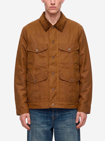 FILSON Giacca in cotone shelter Journeyman Marrone chiaro